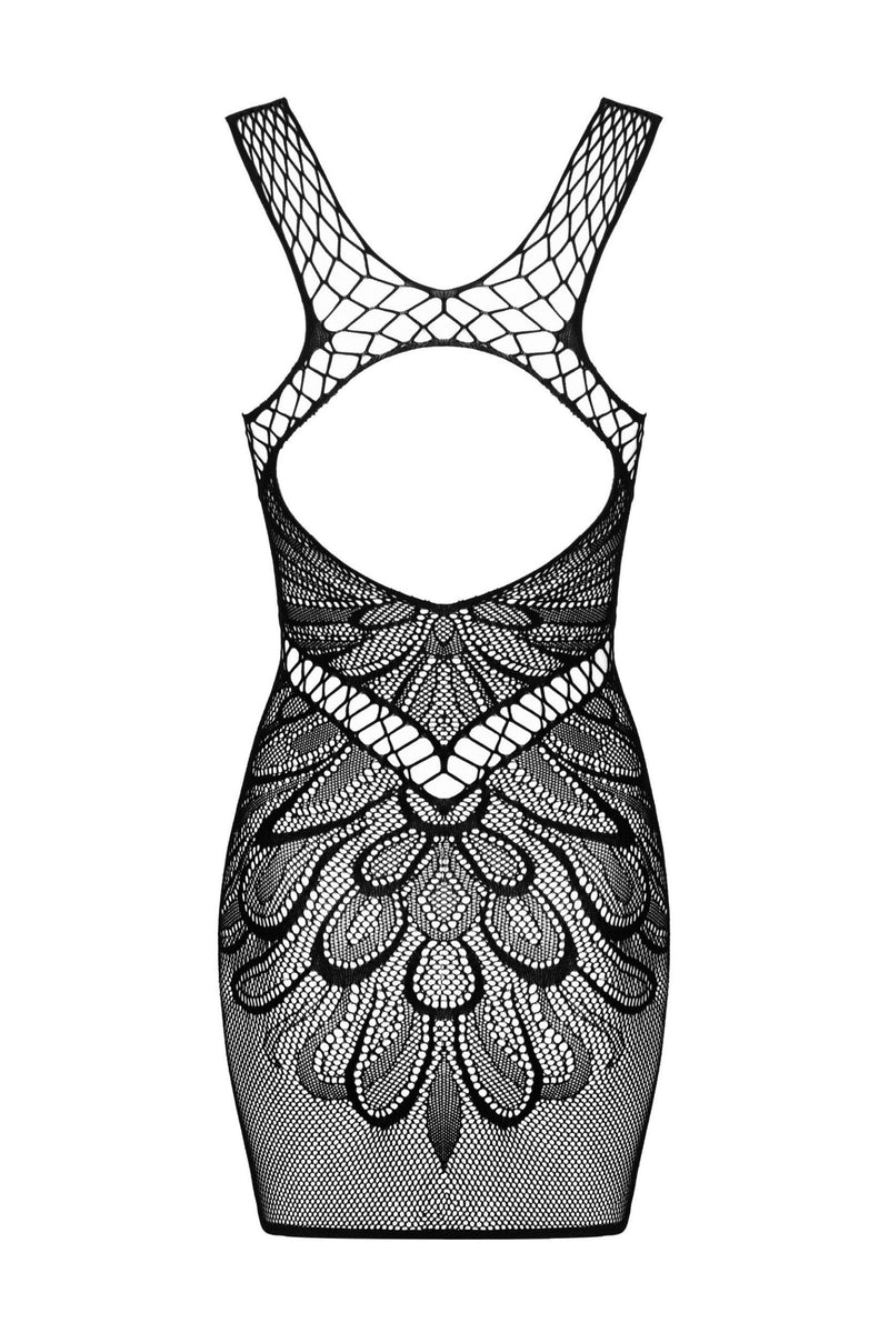 Ажурна сукня-сітка D608