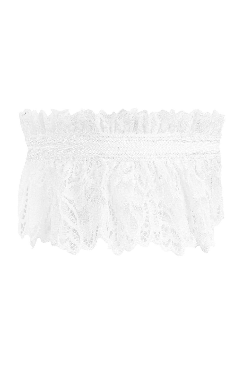 Кружевная подвязка на ногу Amor Blanco