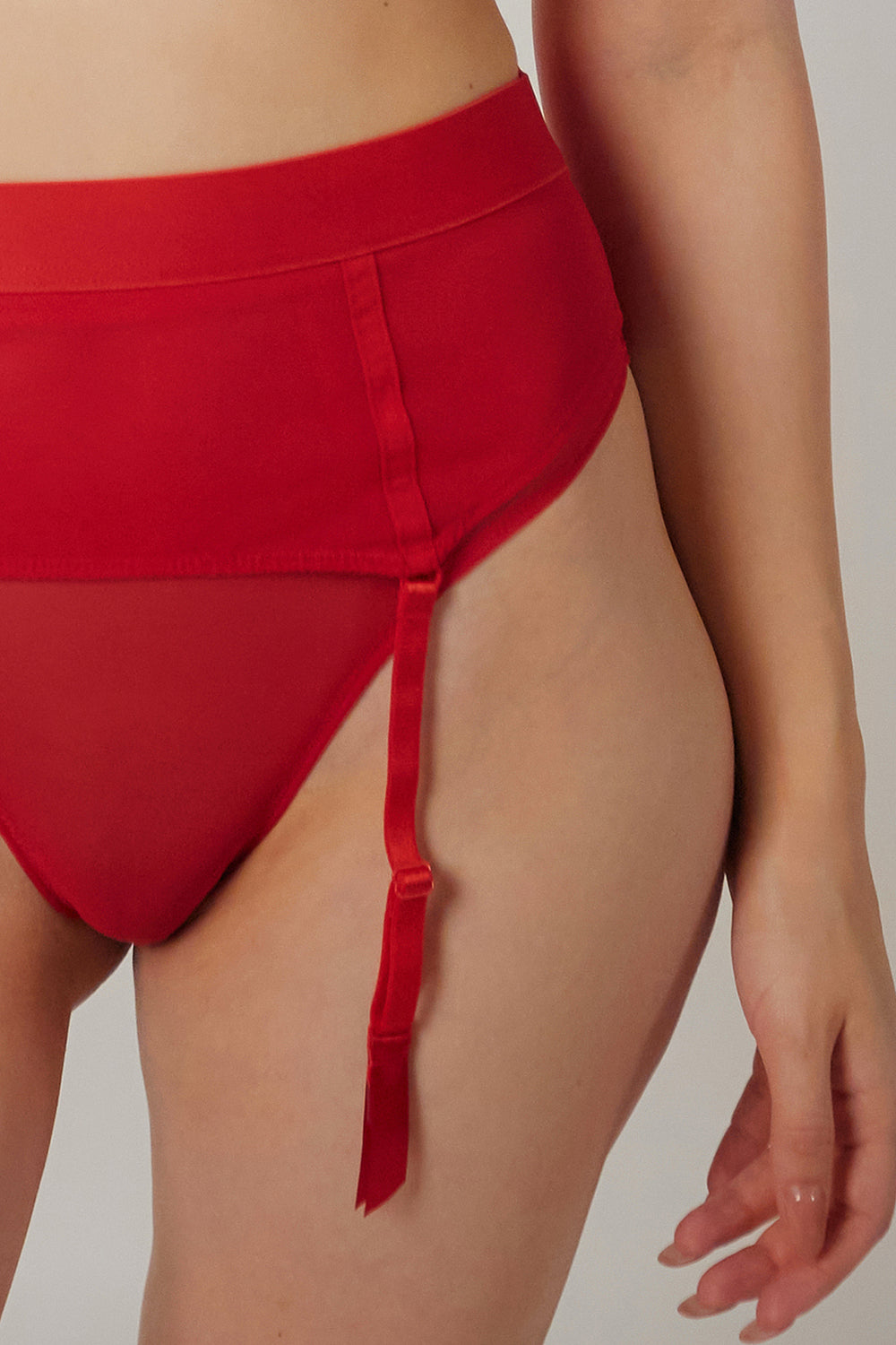 Пояс для панчіх із мікросітки SLZ22102006 red