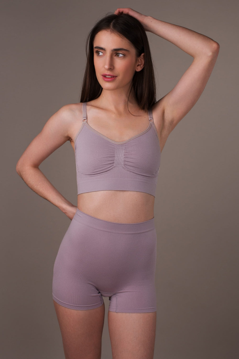 Мягкий бра-топ SLZ24901006 gray purple