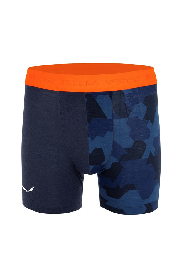 Мужские термошорты из шерсти Cristallo WARM AMR M BOXER 28211 blue