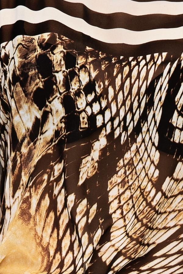 Пляжная туника с поясом TU-3405