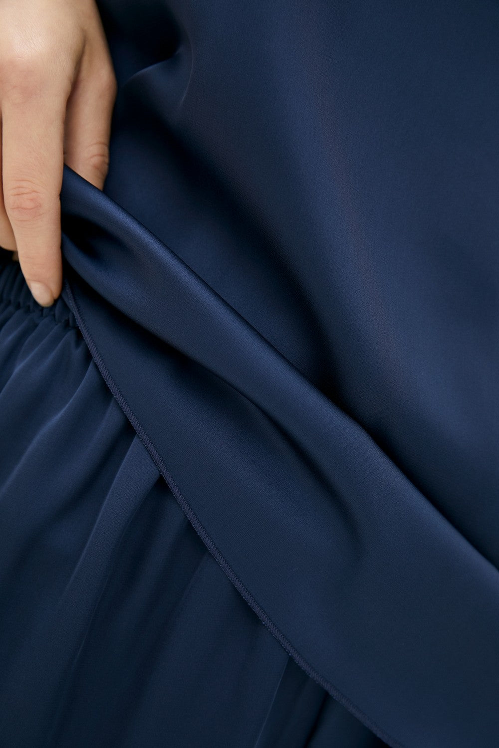 Майка на тонких бретелях Ella blue