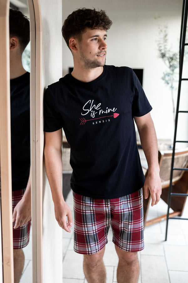 Мужская пижама с шортами Oscar