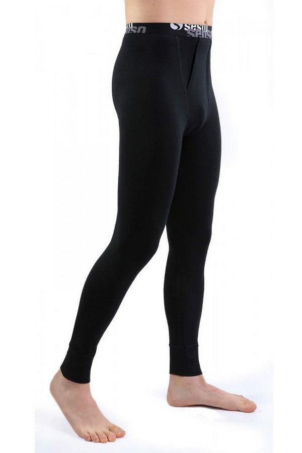 Мужские кальсоны из хлопка 122 black