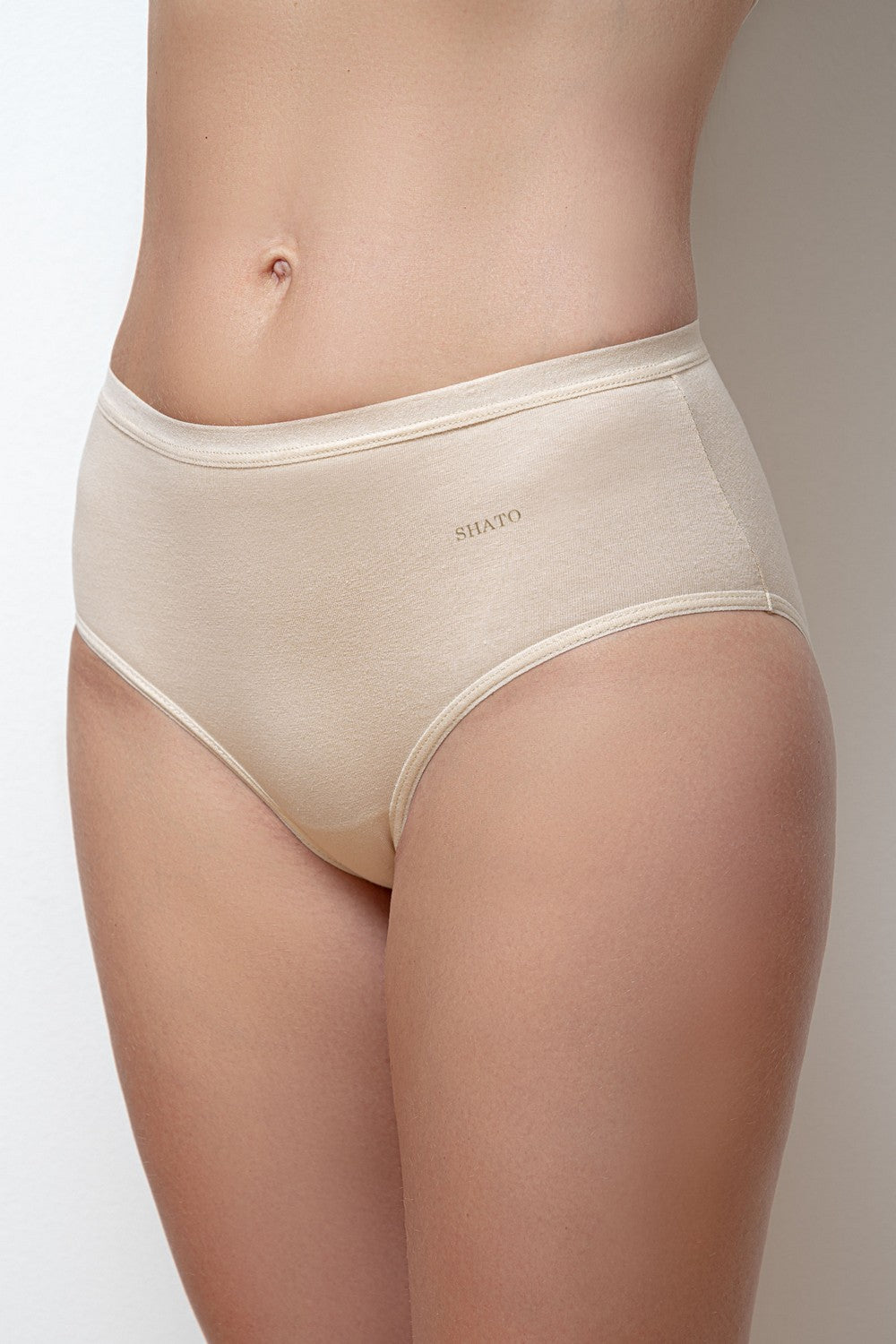 Высокие трусики слип из хлопка BLM 211 (2 шт.)