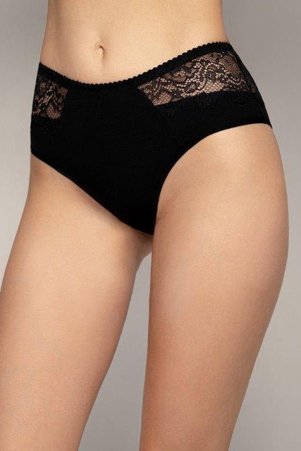 Трусики слип с кружевом BLM 212 black (2 шт.)