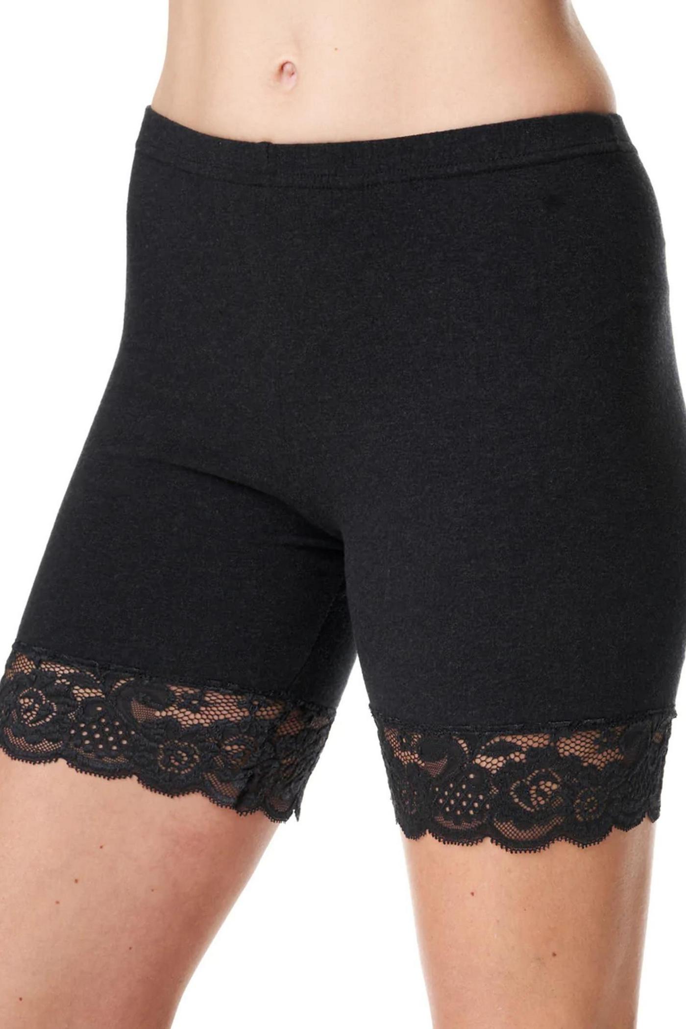 Термошорты с кружевом LXU 729 1