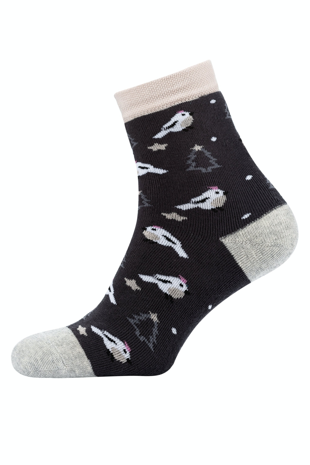 Хлопковые носки с принтом RFT RT1212-075