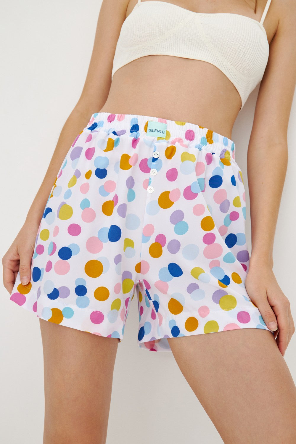 Пижамные шорты с завышенной талией 131U Fiesta