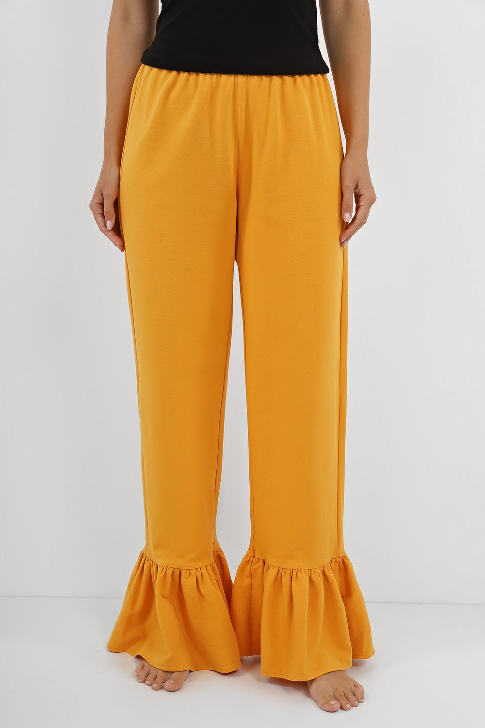 Хлопковые брюки для дома 601 marigold