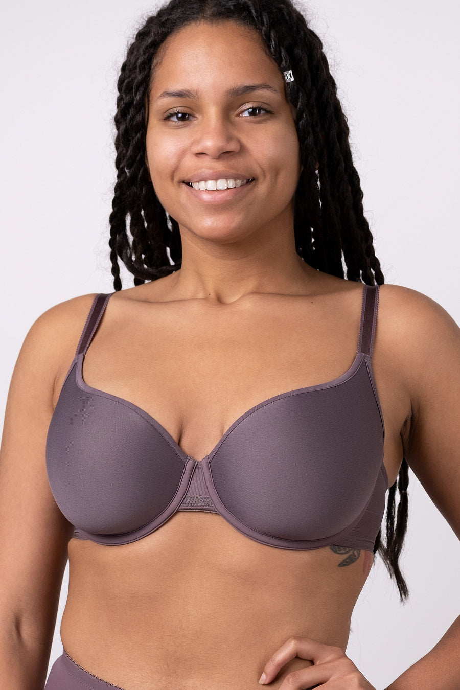 Формованный бюстгальтер на косточках 1070048/048С taupe