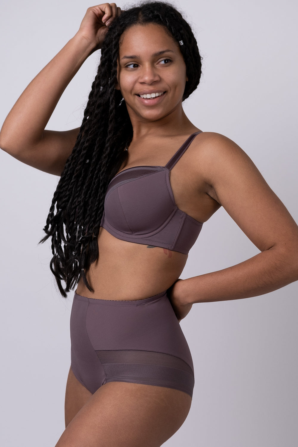 Высокие трусики слип 2030034/034С taupe