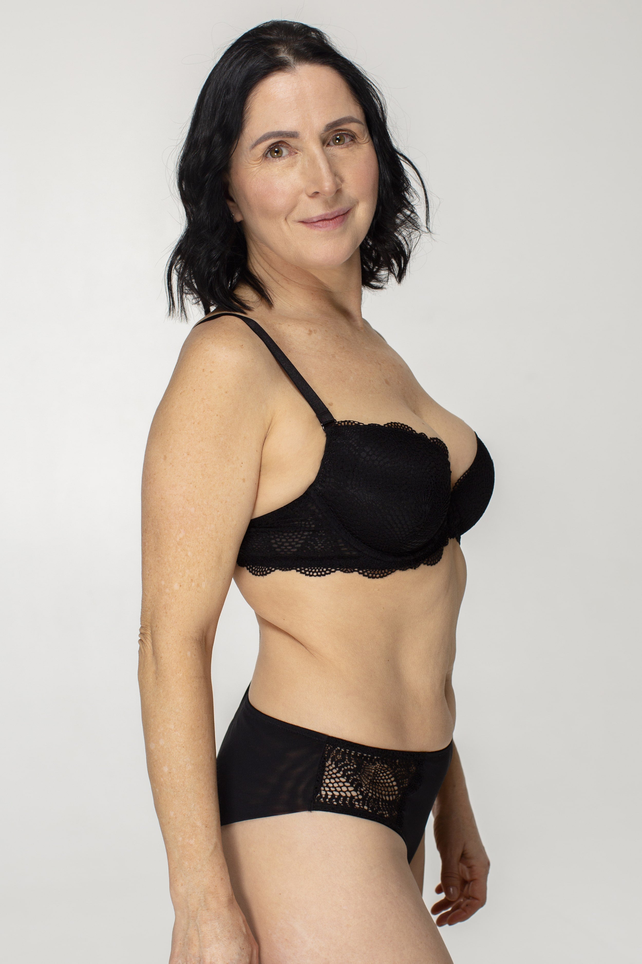 Трусики брифы с кружевом SLZ24102003/003EC black