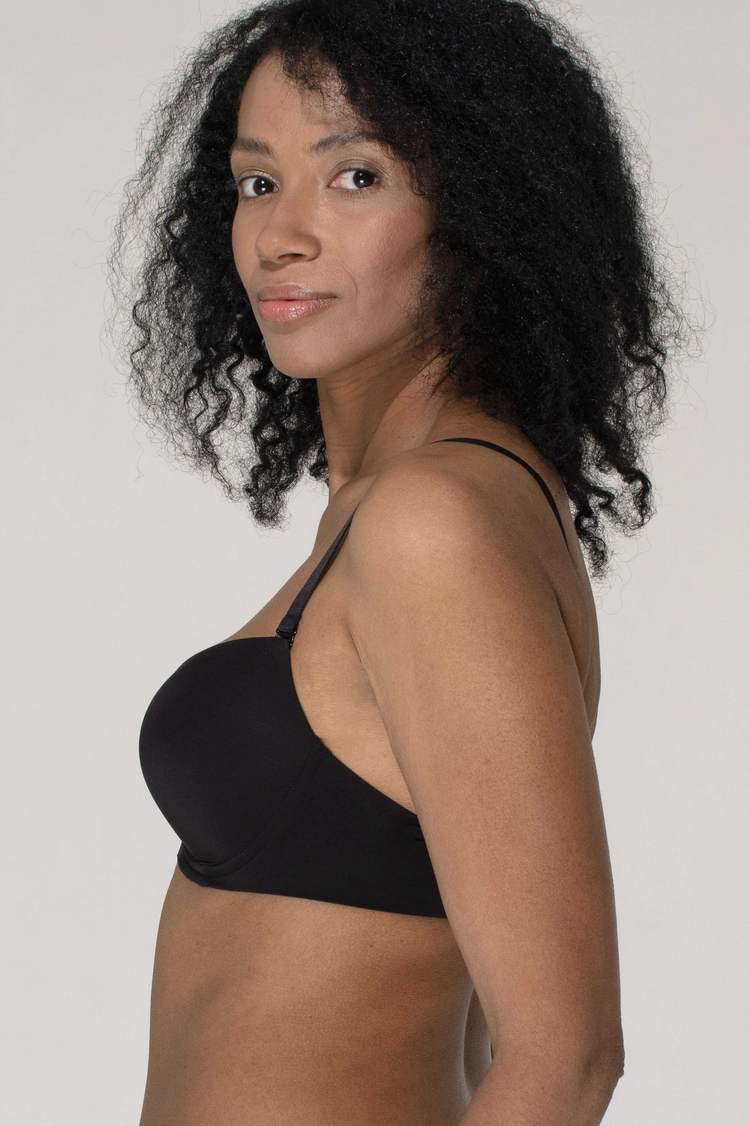 Бесшовный бюстгальтер push-up SLZ19801076/076C black