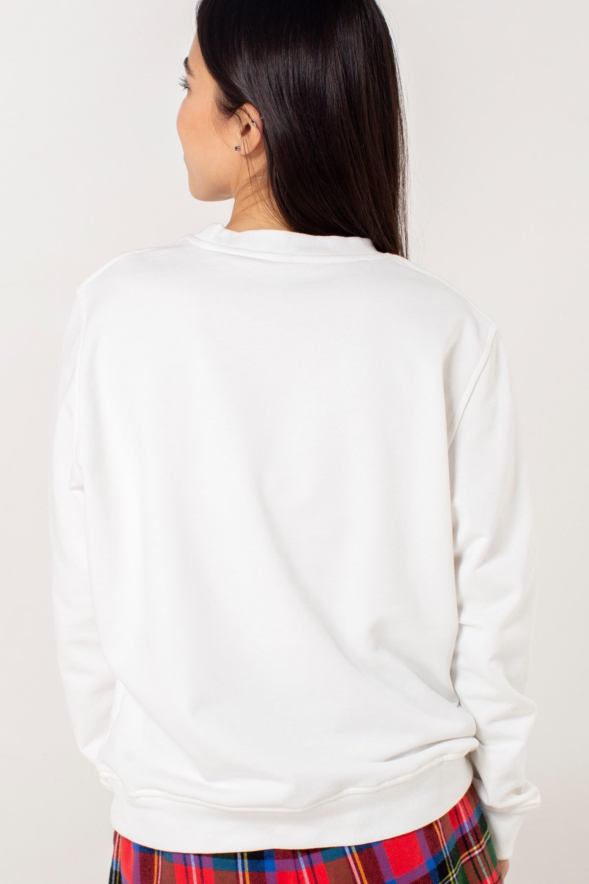 Трикотажный свитшот с принтом HOM2009001/001LV ivory