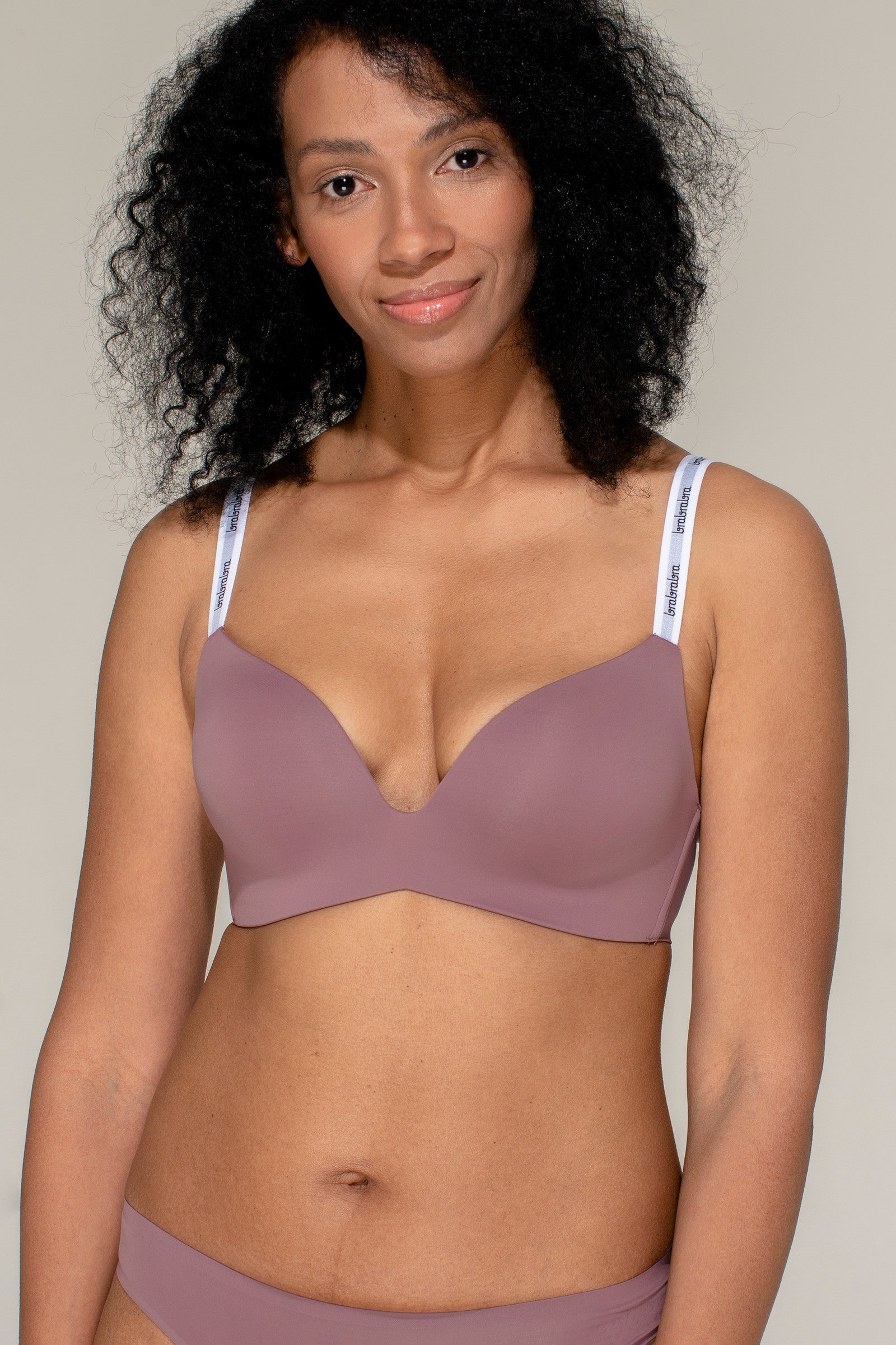 Бесшовный бюстгальтер без косточек SLZ19801115/115С grape