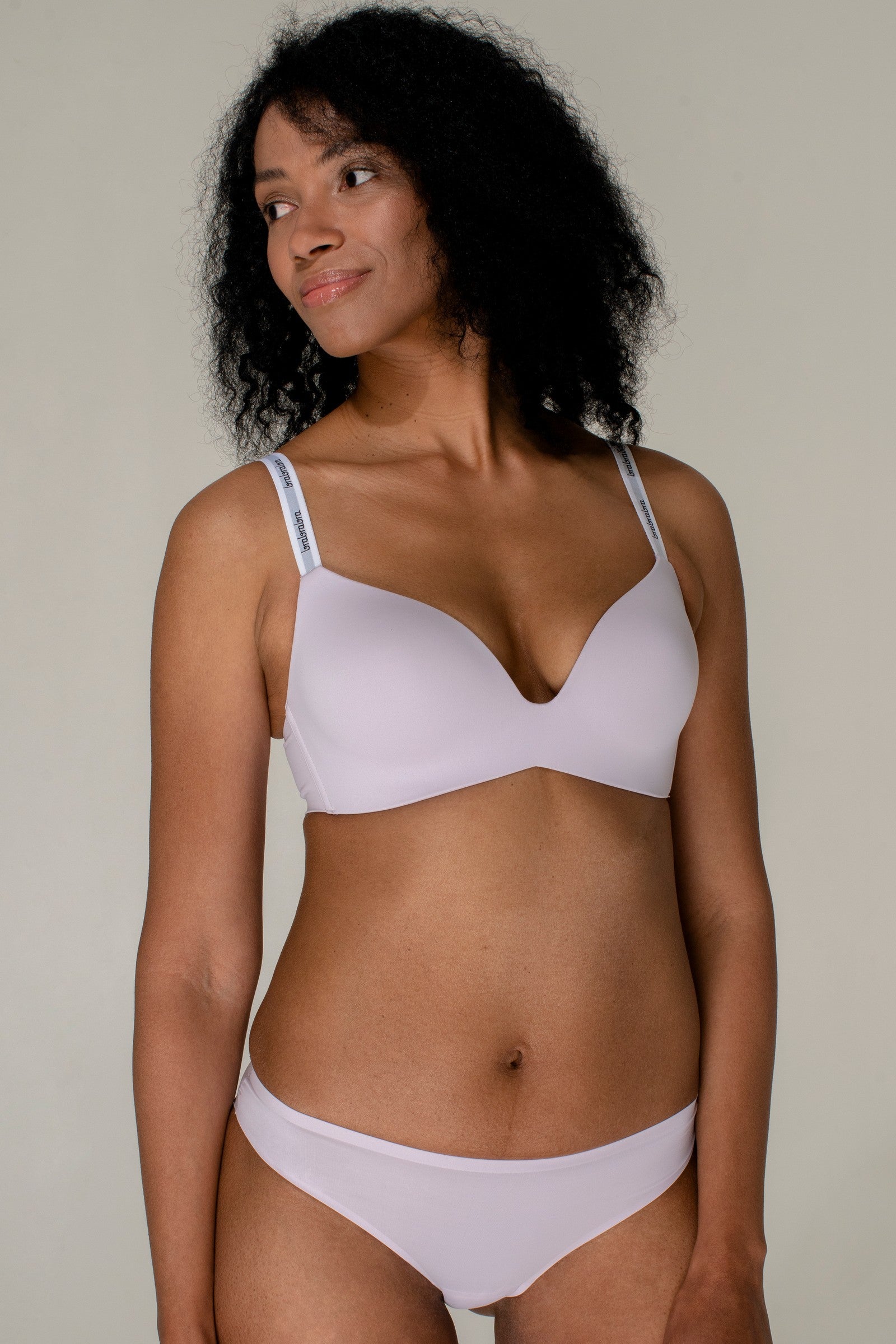 Бесшовный бюстгальтер без косточек SLZ19801115/115С lilac