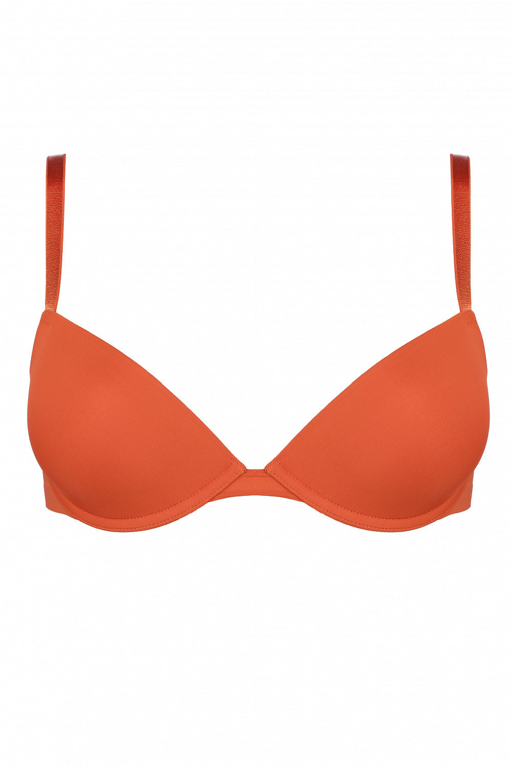 Бюстгальтер с вкладышами push-up SLZ19801002/002C dark orange