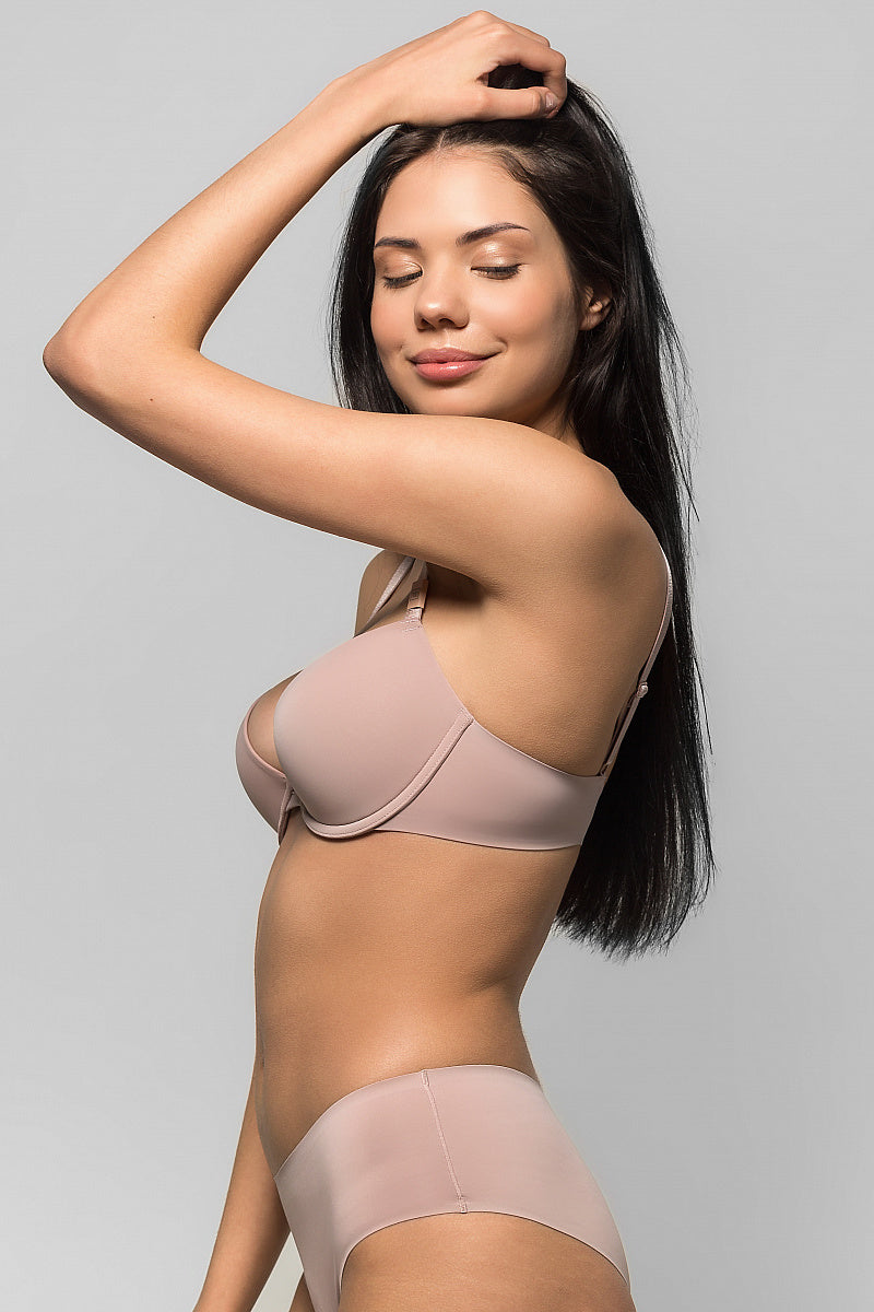 Бюстгальтер с вкладышами пуш-ап SLZ19801002/002C rose
