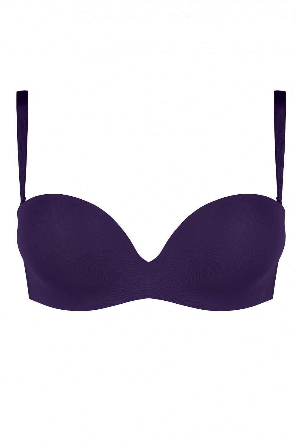 Бесшовный бюстгальтер push-up SLZ19801025/025C blackberry