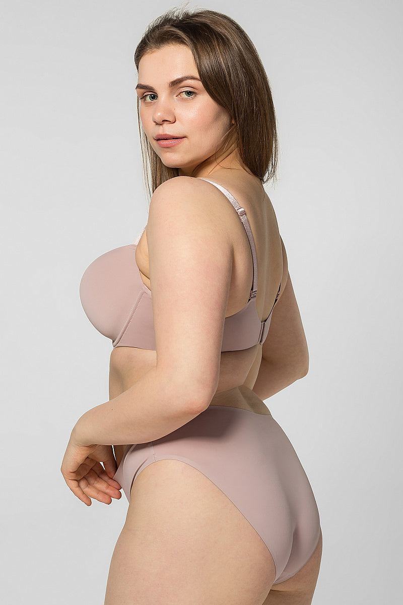 Бесшовные трусики слип SLZ19802001/001C rose