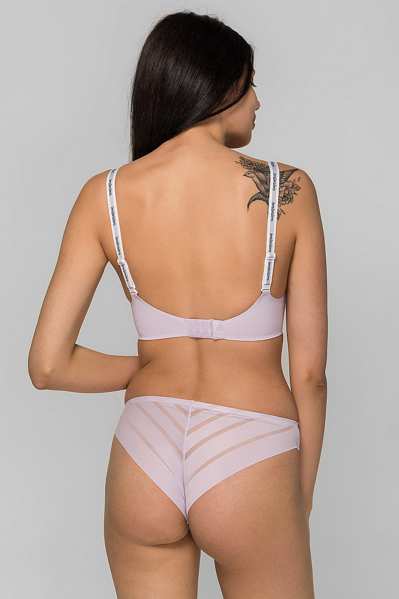 Бесшовные трусики брифы SLZ19802101/101C lilac