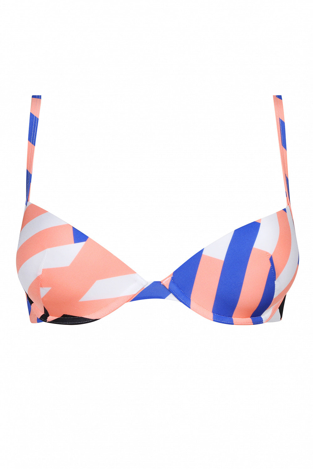 Купальний бюстгальтер з принтом SO205002/002K peach