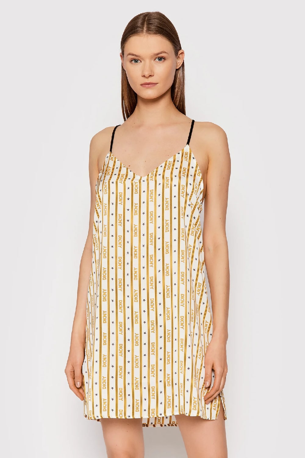 Ночная сорочка с принтом YI2122486/002 white stripe