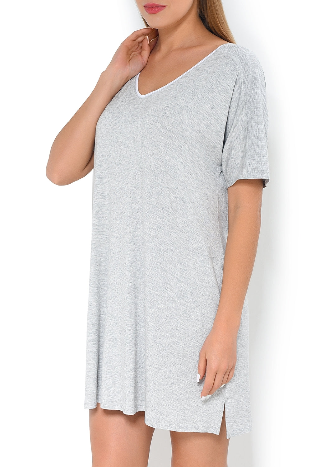 Сорочка из вискозы YI2319330/37 grey