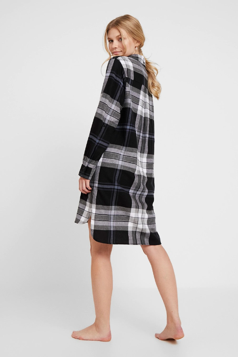 Домашнее платье-рубашка YI2319476/005 black