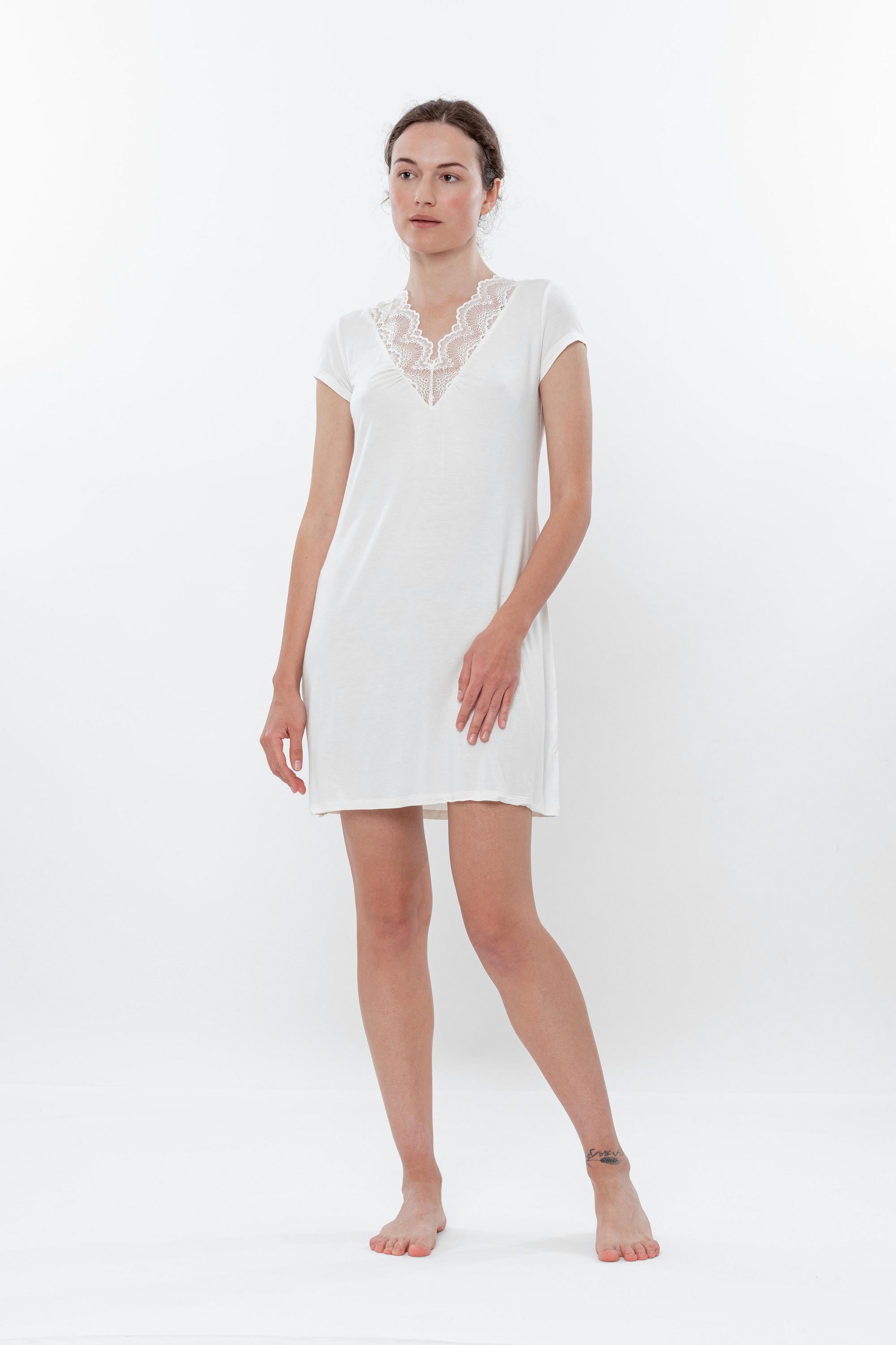 Ночная сорочка из модала 0211 beige/ivory