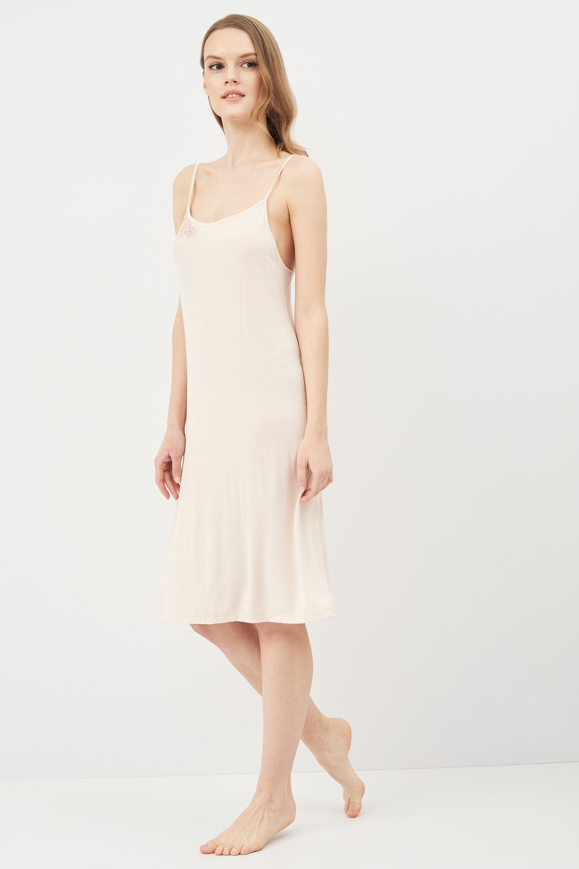 Сорочка из бамбука 03119 beige