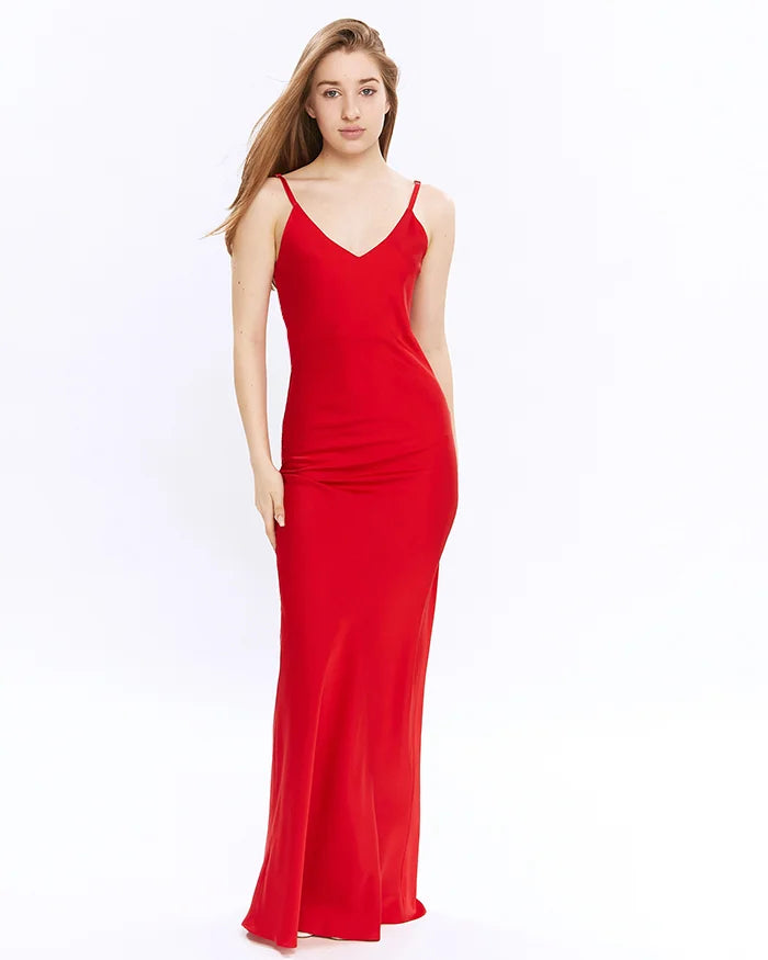 Шовкова сукня-комбінація Scarlet SH0055-88-02