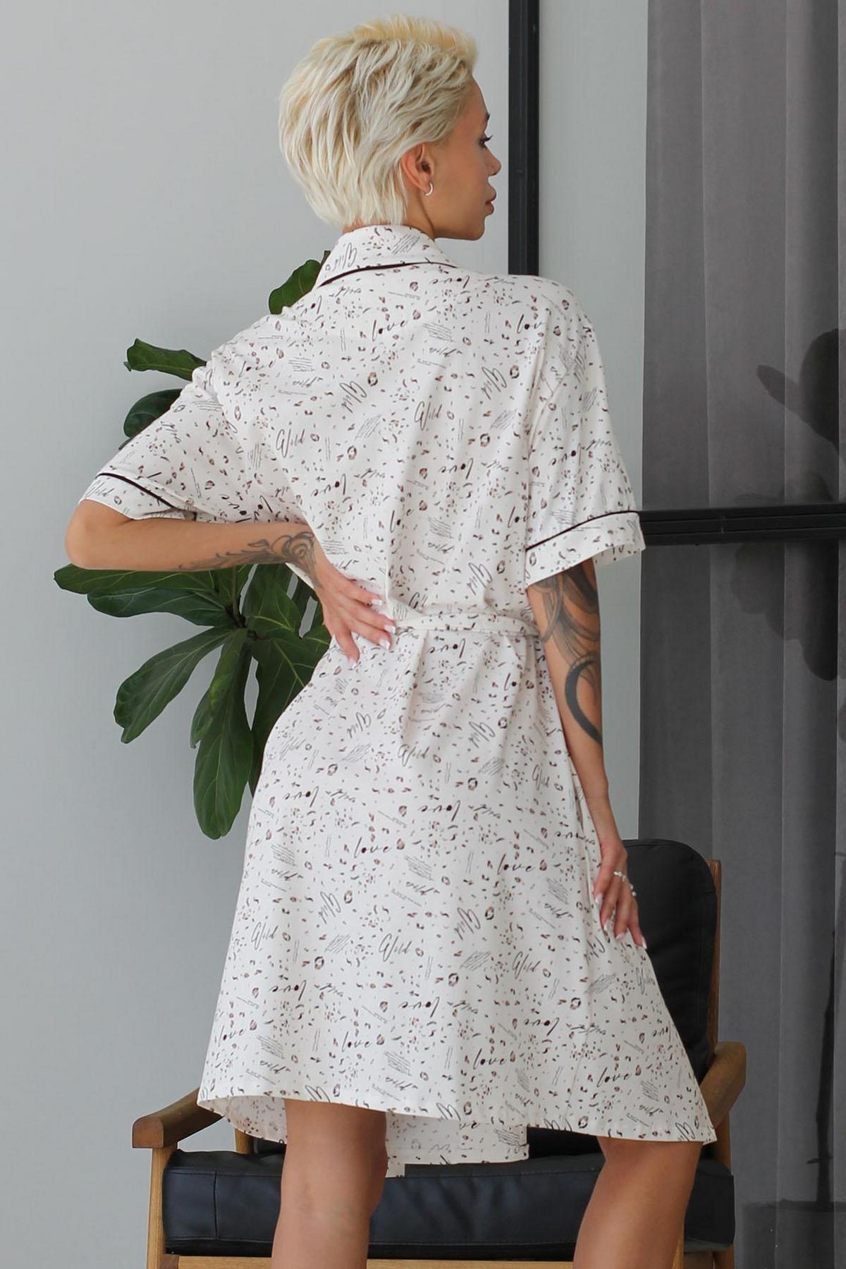 Хлопковый халат 1112/16039