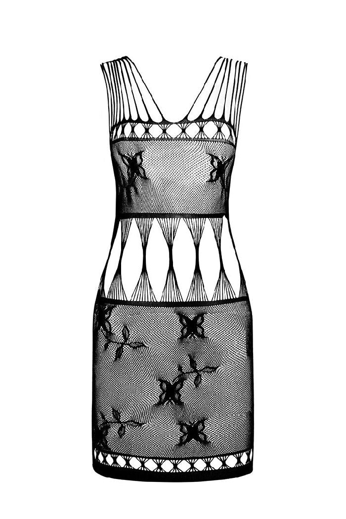 Ажурное платье BS090 black