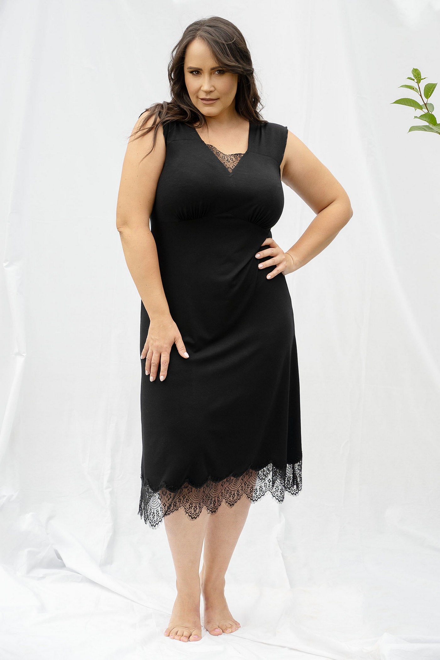 Сорочка з віскози 2310 black