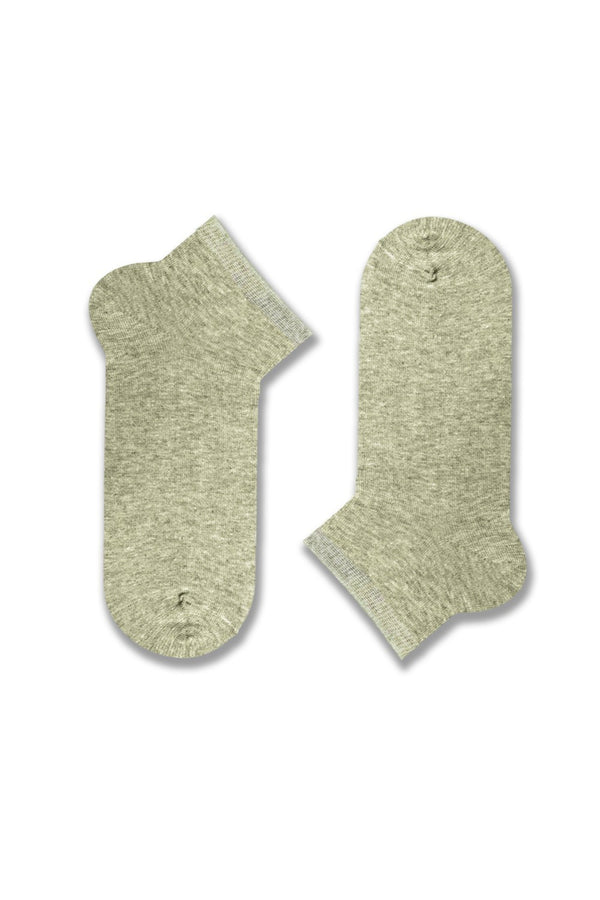 Мужские носки Короткие серые 1087