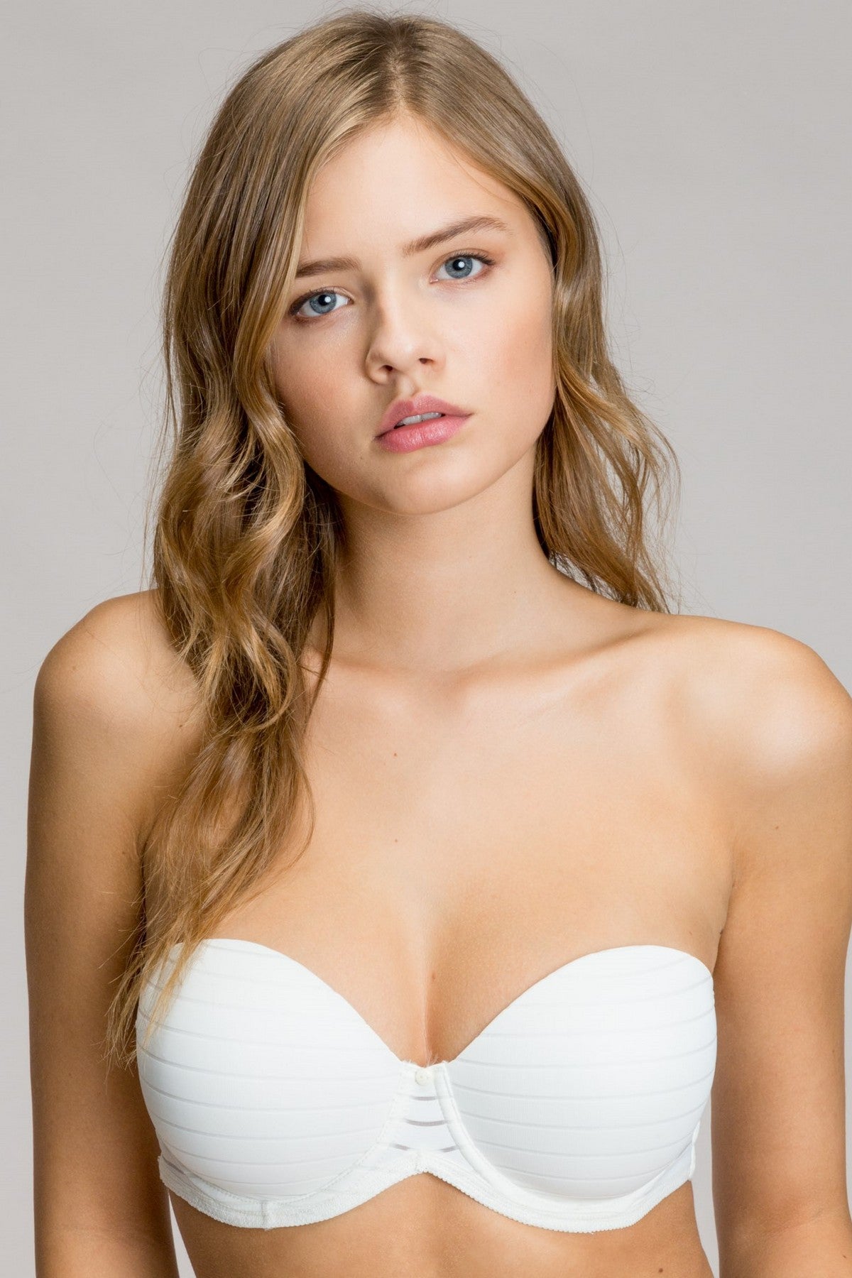 Бюстгальтер "анжелика" с полосками 321