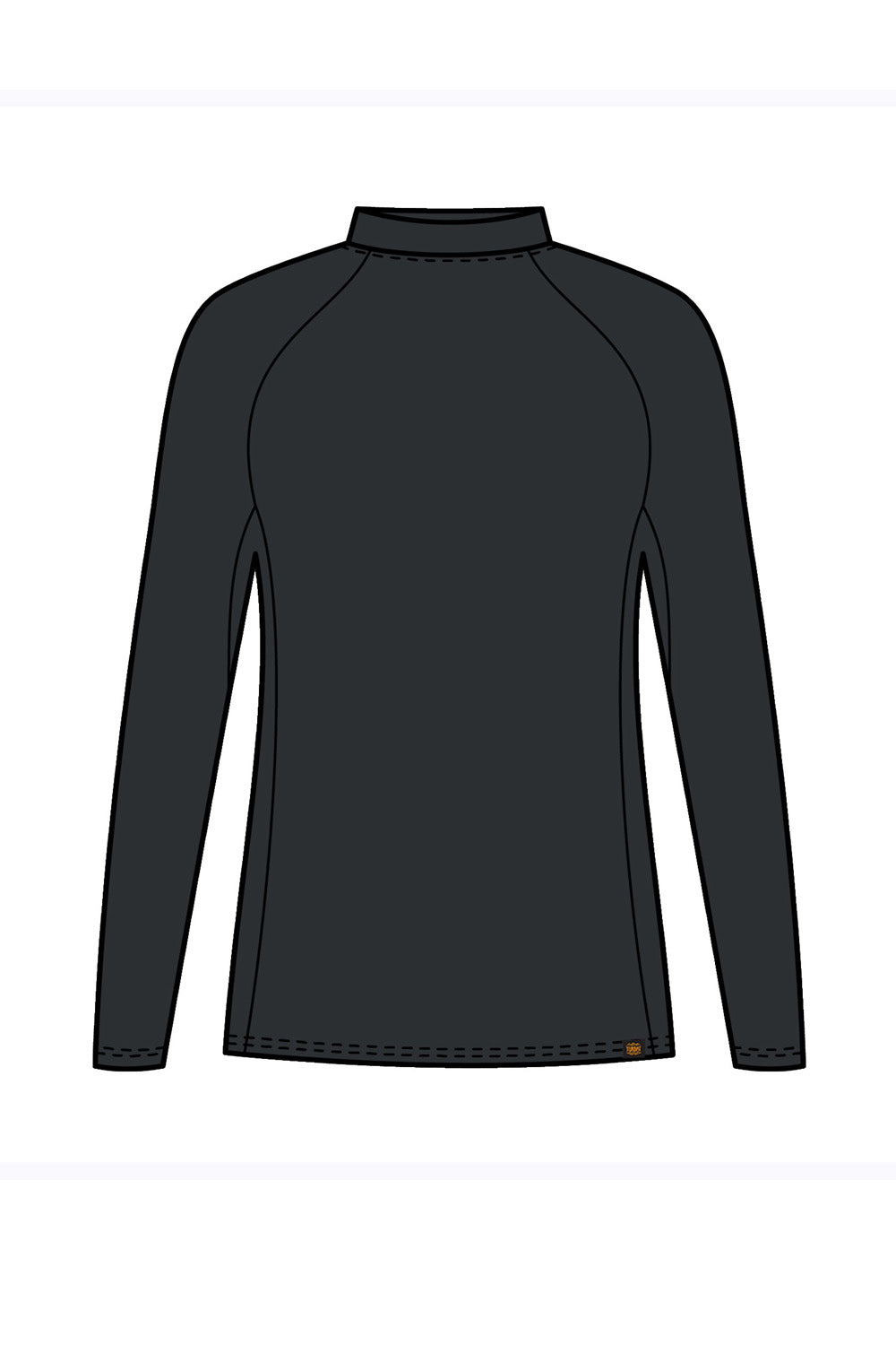 Термофутболка с длинным рукавом Yeti Top Wmn antracite black