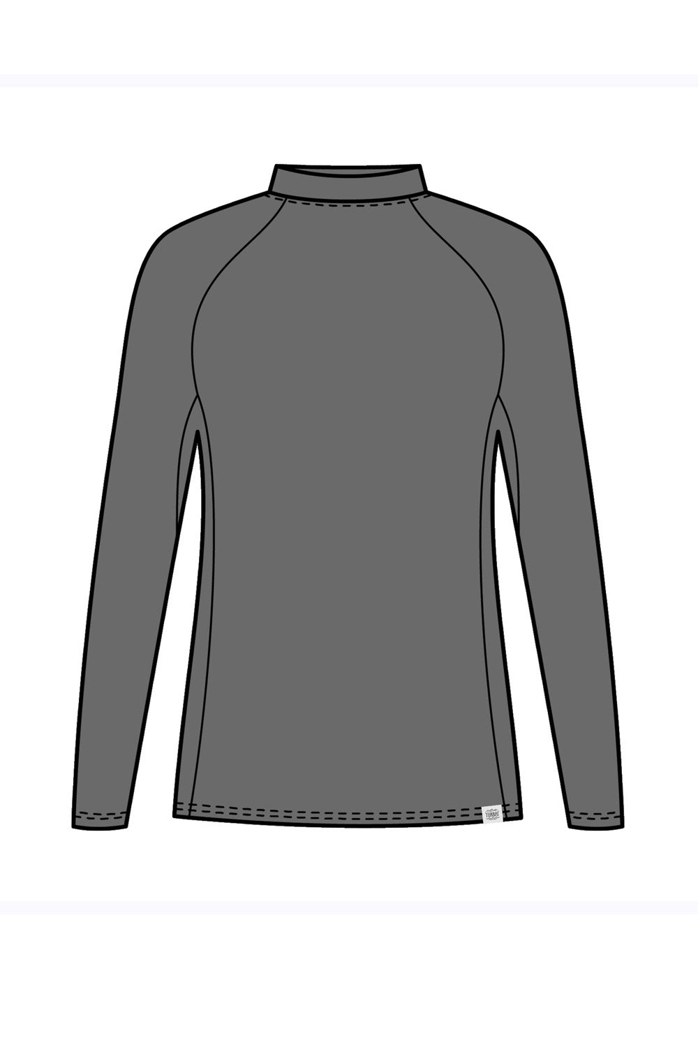 Термофутболка с длинным рукавом Yeti Top Wmn cloudburst grey