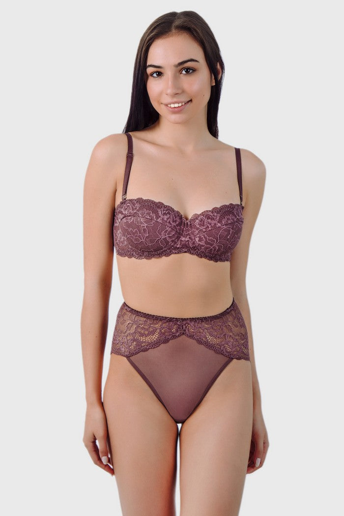 Бюстгальтер "анжелика" с плотными чашками 04.1207 irish coffe