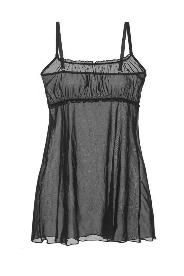 Ночная сорочка из сетки 04.5002 black