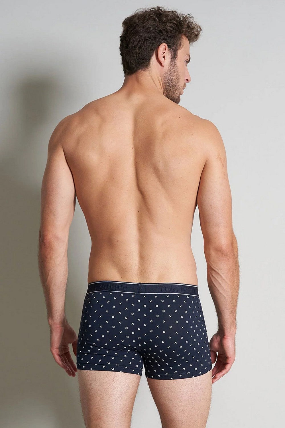 Мужские трусы шорты 75088 NOS 635 blue/dark/allover