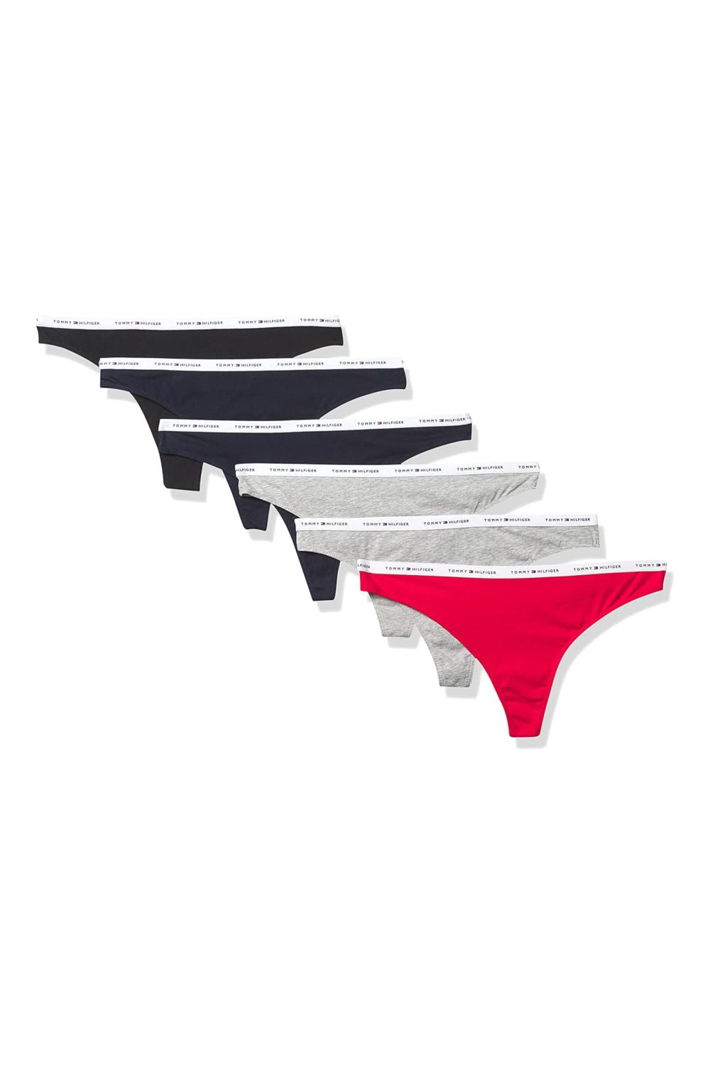 Хлопковые трусики стринг 220811649 (6 шт.) multi