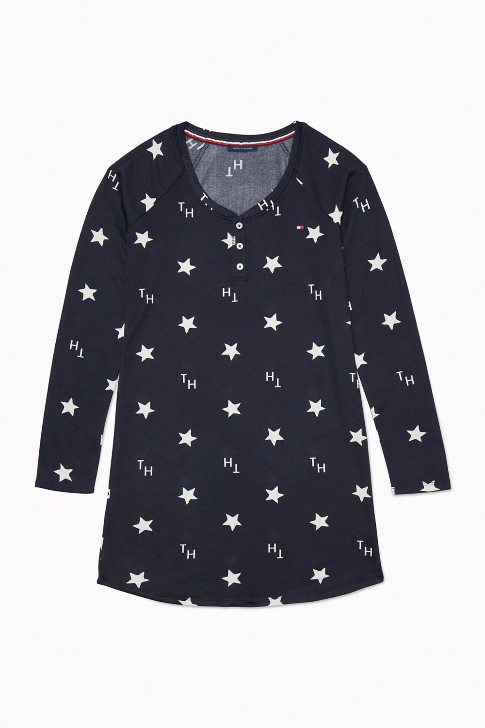 Домашнее платье с принтом 239513107 blue