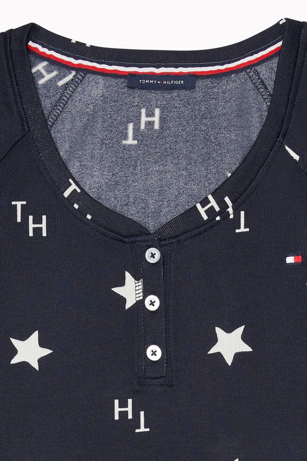 Домашнее платье с принтом 239513107 blue