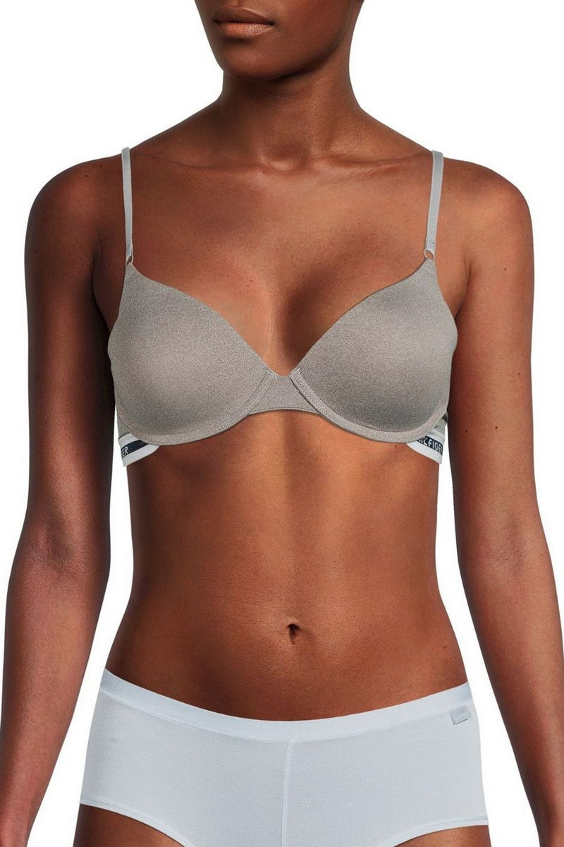 Набор бюстгальтеров пуш-ап 30149357 gray/green