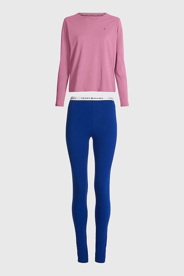 Пижама с длинным рукавом 340567723 rose/blue