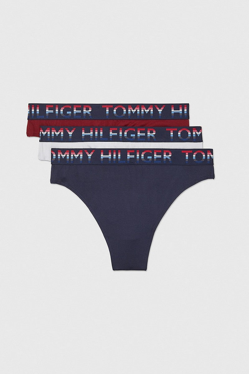 Хлопковые трусики стринг 514174601 (3 шт.) multi